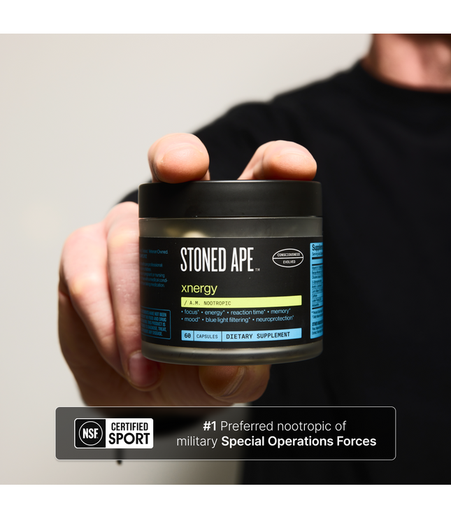 Xnergy: A.M. Nootropic for Calm Energy, Focus & Motivation