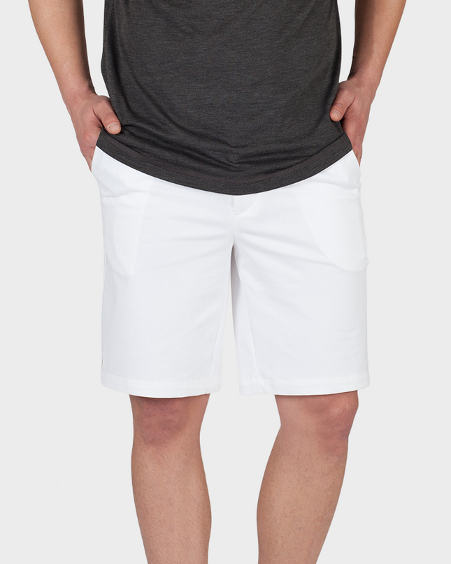 Stretch Eagle Shorts - White