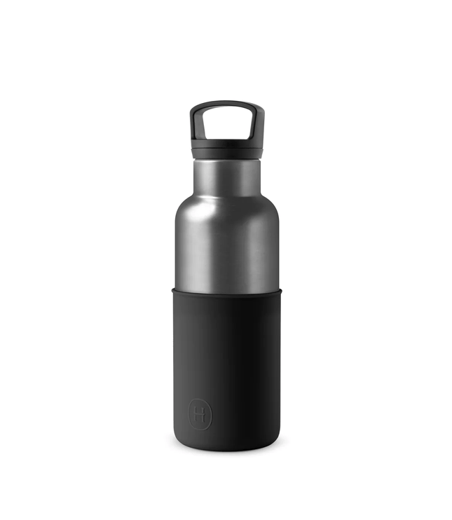 Vacuum Insulated Water Bottle - Titanium Grey 16 oz