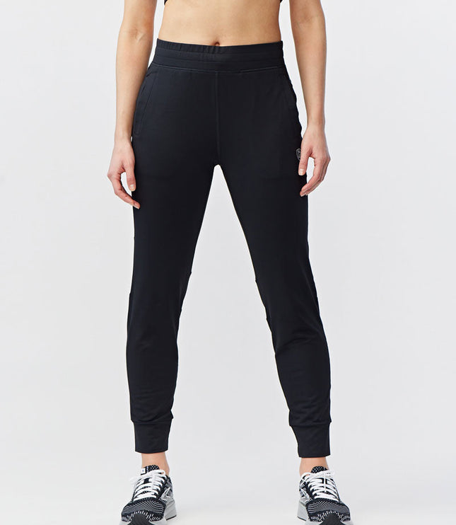 Valia Women's Black Jogger Pants
