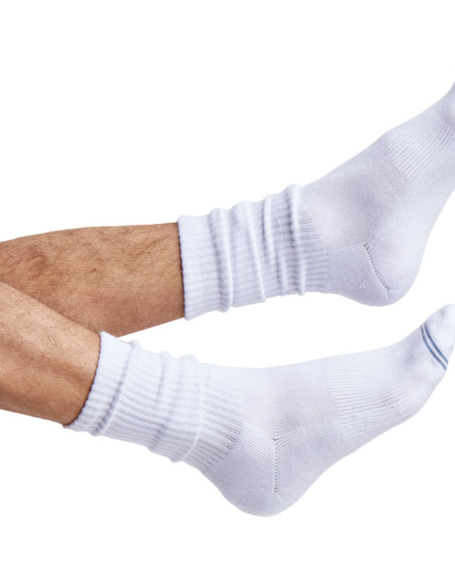 Casual White Crew Socks (GWP)
