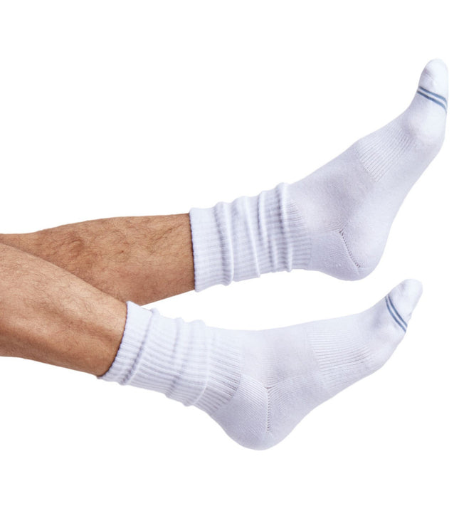 Casual White Crew Socks (GWP)