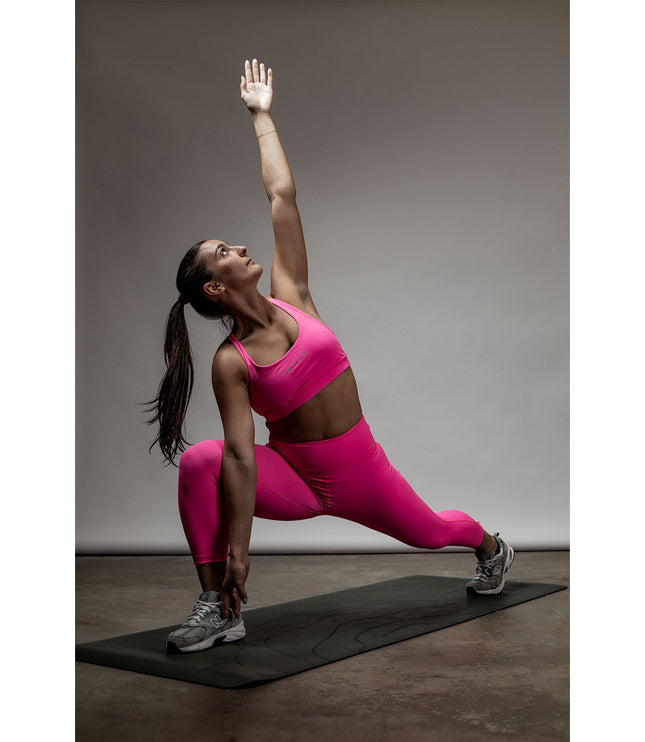 Women's SOHO  3/4 Leggings (Hot Shot Pink)
