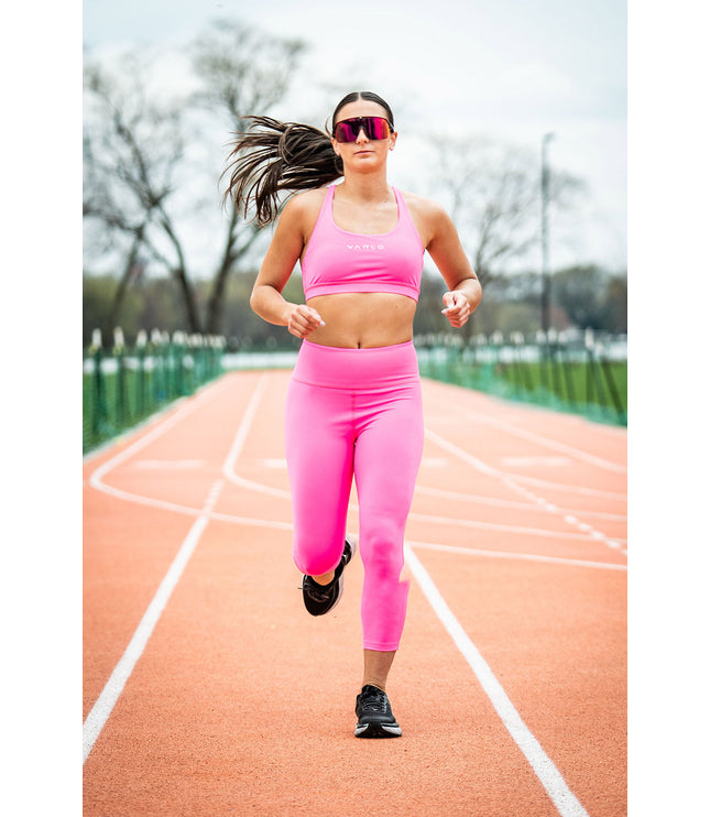 Women's SOHO  3/4 Leggings (Hot Shot Pink)