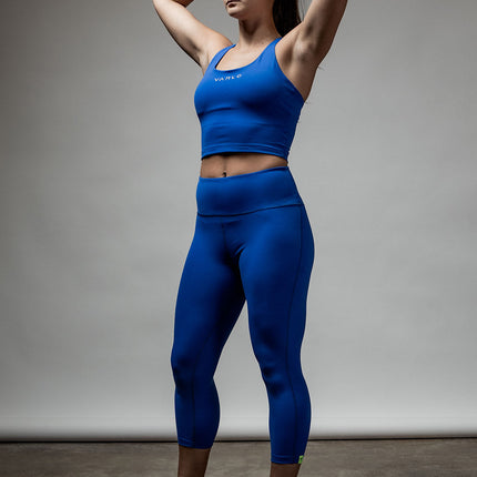 Women's SOHO  3/4 Leggings (Neo Blue)
