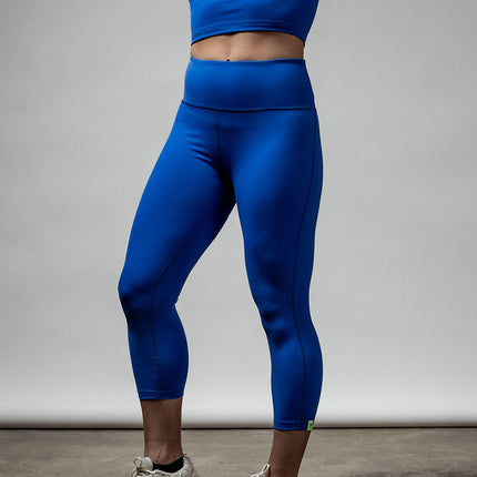 Women's SOHO  3/4 Leggings (Neo Blue)