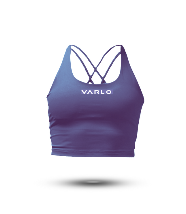 Women's SOHO Cross Back Crop Tank (Lilac Mist)