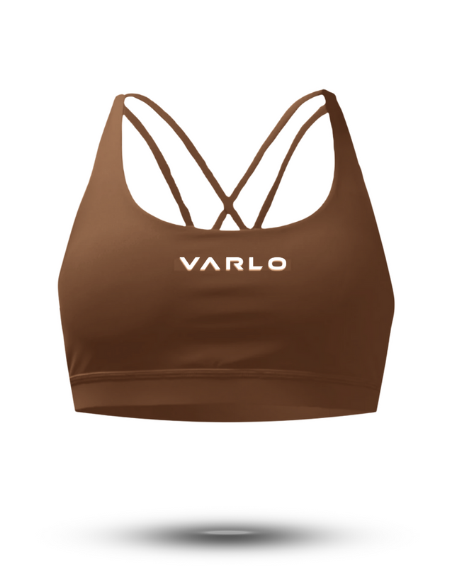 Women's SOHO Cross Back Sports Bra (City Mocha)
