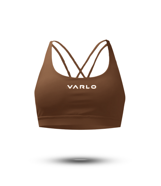 Women's SOHO Cross Back Sports Bra (City Mocha)