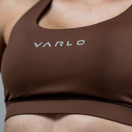 Women's SOHO Cross Back Sports Bra (City Mocha)