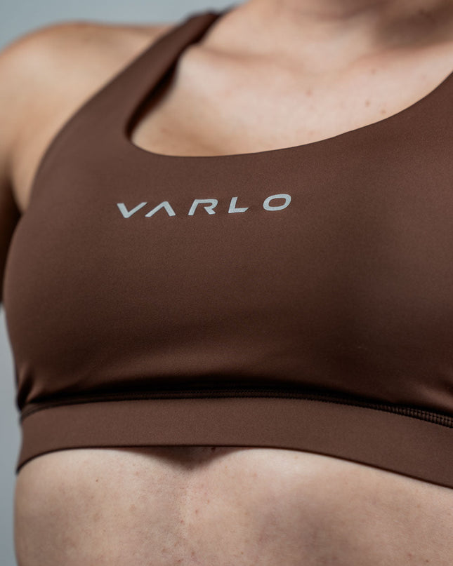 Women's SOHO Cross Back Sports Bra (City Mocha)