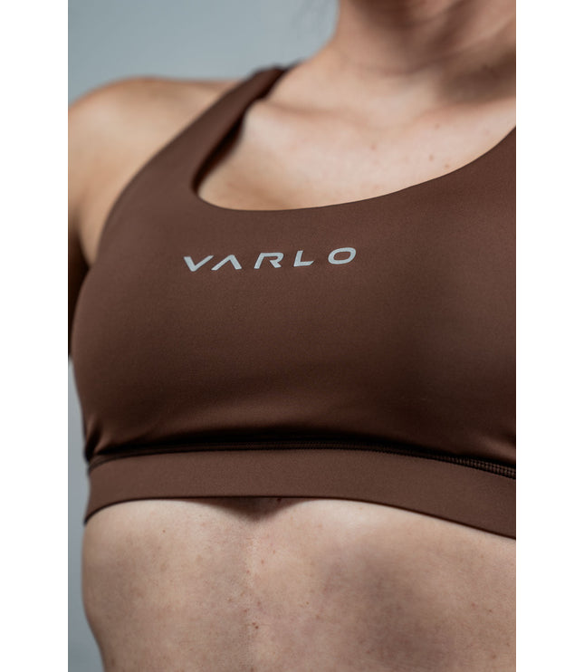 Women's SOHO Cross Back Sports Bra (City Mocha)