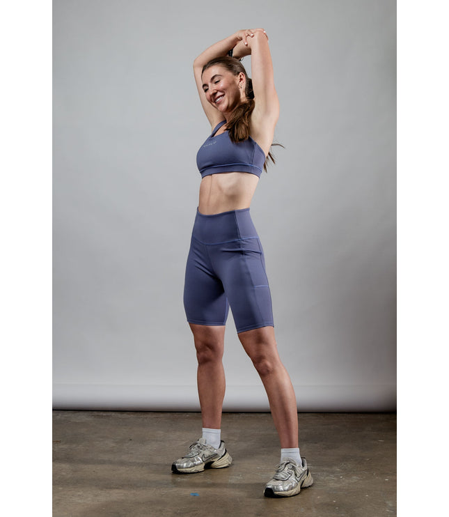 Women's SOHO Cross Back Sports Bra (Lilac Mist)