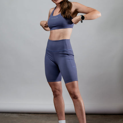 Women's SOHO Cross Back Sports Bra (Lilac Mist)