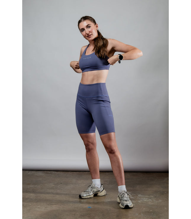 Women's SOHO Cross Back Sports Bra (Lilac Mist)