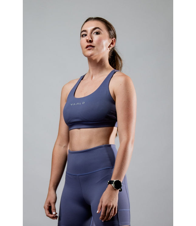 Women's SOHO Cross Back Sports Bra (Lilac Mist)