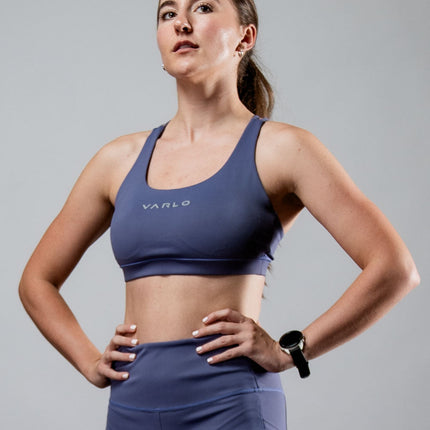 Women's SOHO Cross Back Sports Bra (Lilac Mist)