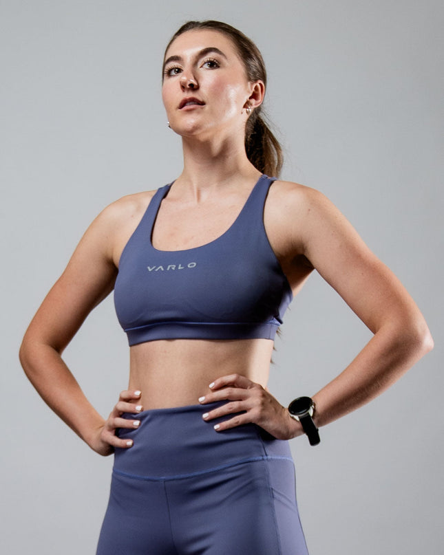 Women's SOHO Cross Back Sports Bra (Lilac Mist)