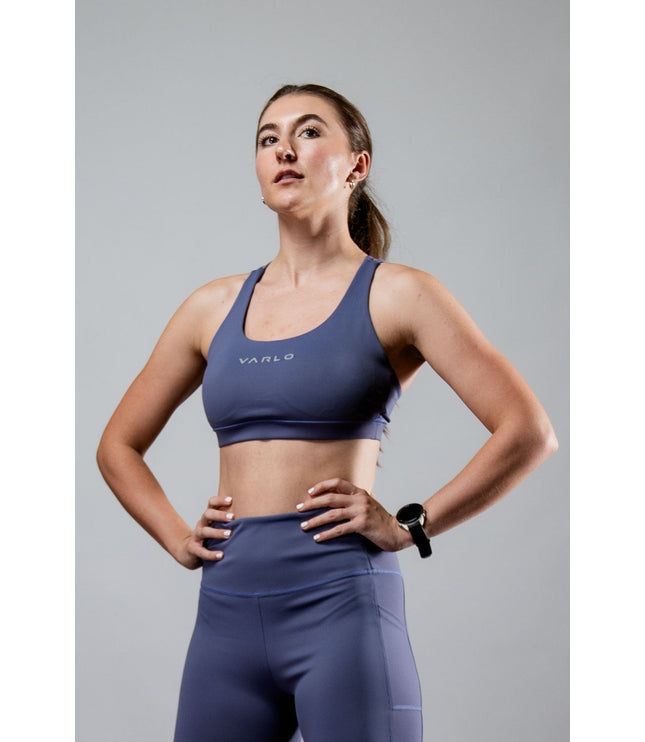 Women's SOHO Cross Back Sports Bra (Lilac Mist)