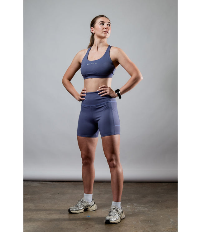 Women's SOHO Cross Back Sports Bra (Lilac Mist)