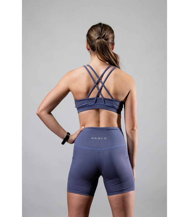 Women's SOHO Cross Back Sports Bra (Lilac Mist)