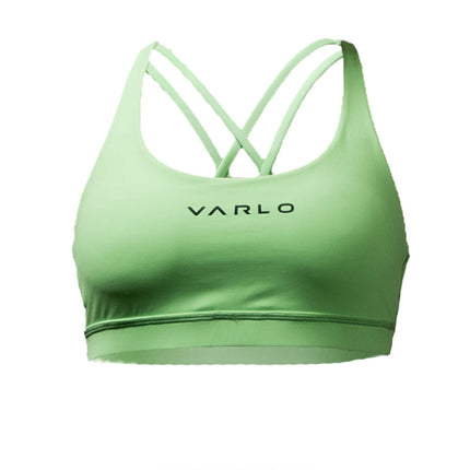 Women's SOHO Cross Back Sports Bra (Lime Lush)