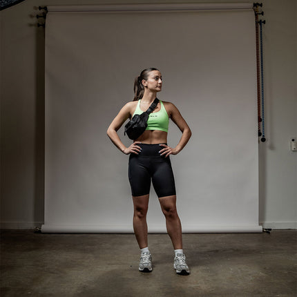 Women's SOHO Cross Back Sports Bra (Lime Lush)