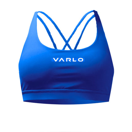 Women's SOHO Cross Back Sports Bra (Neo Blue)
