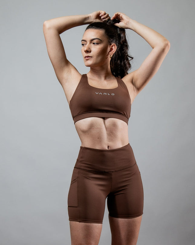 Women's SOHO Fitness Shorts 5" (City Mocha)