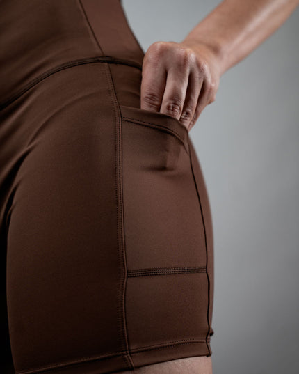 Women's SOHO Fitness Shorts 5" (City Mocha)
