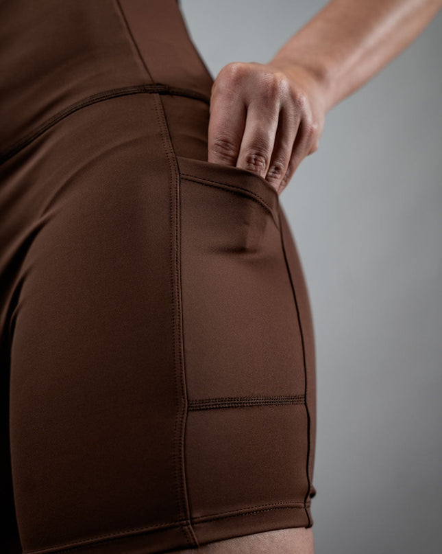 Women's SOHO Fitness Shorts 5" (City Mocha)