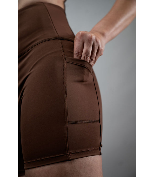 Women's SOHO Fitness Shorts 5" (City Mocha)