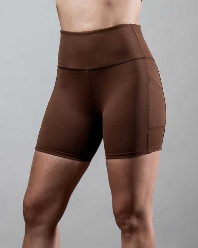 Women's SOHO Fitness Shorts 5" (City Mocha)
