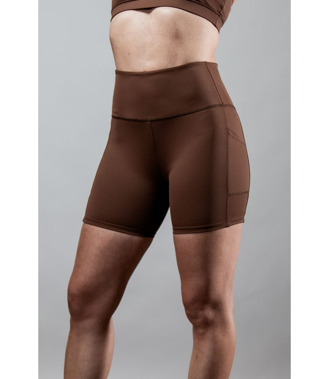 Women's SOHO Fitness Shorts 5" (City Mocha)