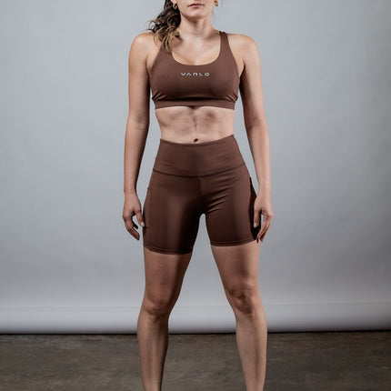 Women's SOHO Fitness Shorts 5" (City Mocha)