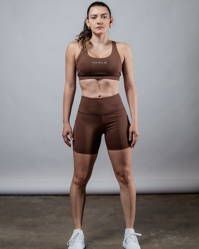 Women's SOHO Fitness Shorts 5" (City Mocha)