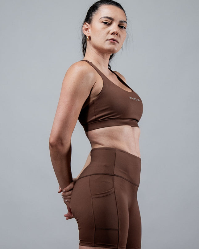 Women's SOHO Fitness Shorts 5" (City Mocha)