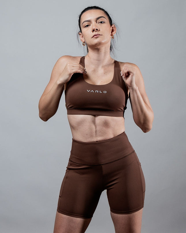 Women's SOHO Fitness Shorts 5" (City Mocha)