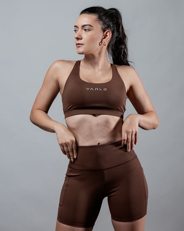 Women's SOHO Fitness Shorts 5" (City Mocha)
