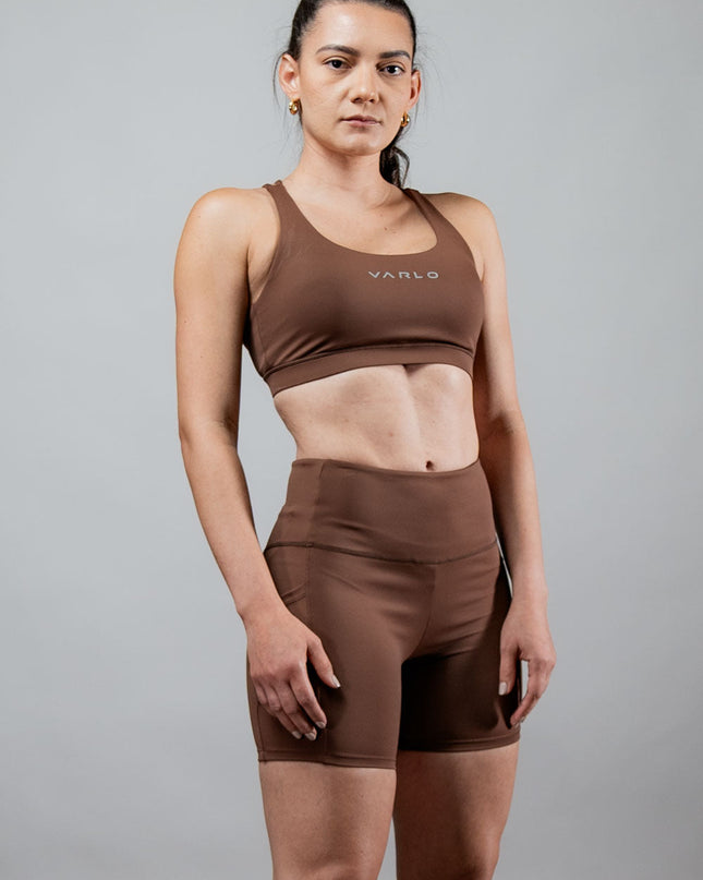 Women's SOHO Fitness Shorts 5" (City Mocha)