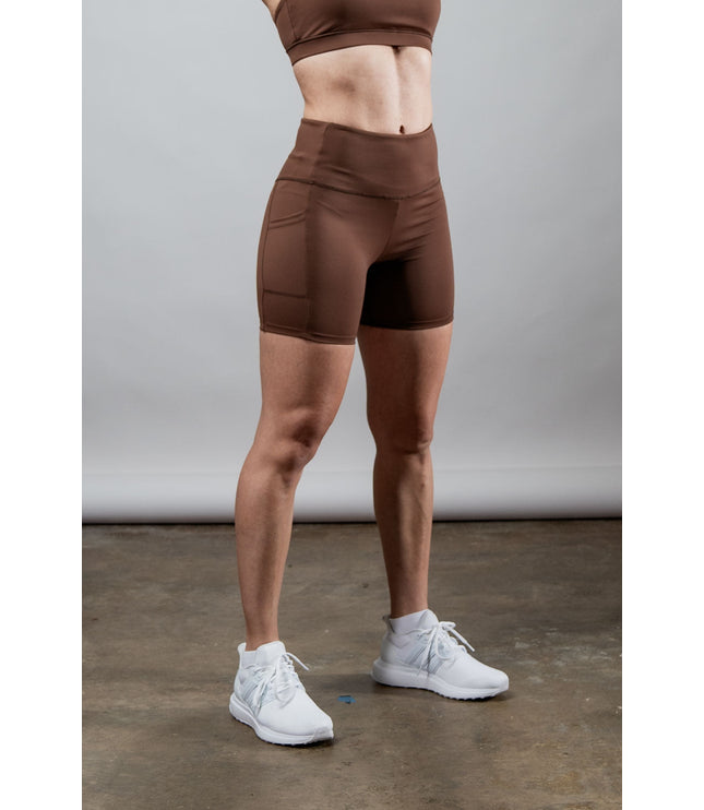Women's SOHO Fitness Shorts 5" (City Mocha)