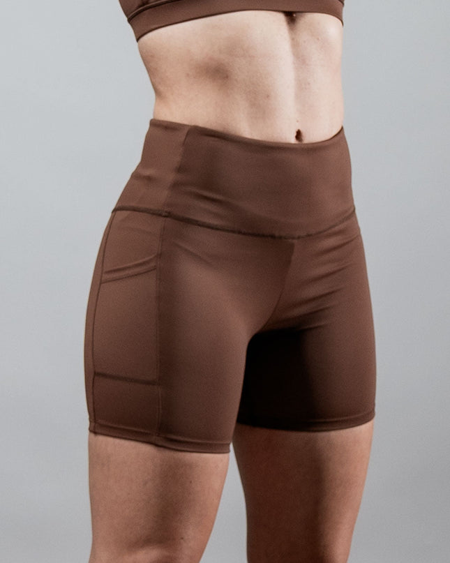 Women's SOHO Fitness Shorts 5" (City Mocha)