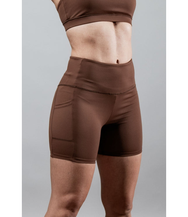 Women's SOHO Fitness Shorts 5" (City Mocha)