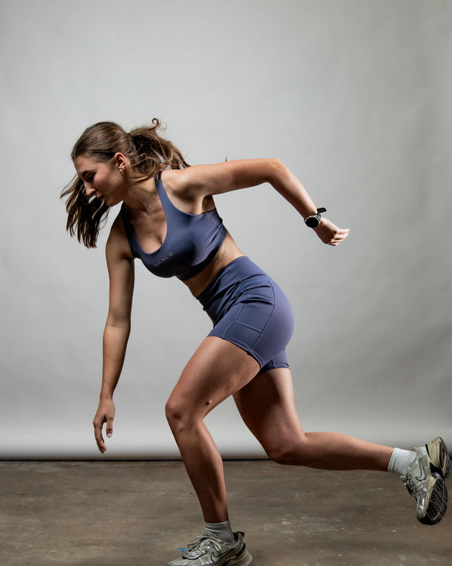 Women's SOHO Fitness Shorts 5" (Lilac Mist)