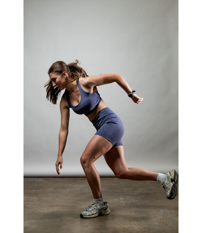 Women's SOHO Fitness Shorts 5" (Lilac Mist)