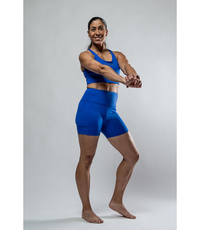 Women's SOHO Fitness Shorts 5" (Neo Blue)
