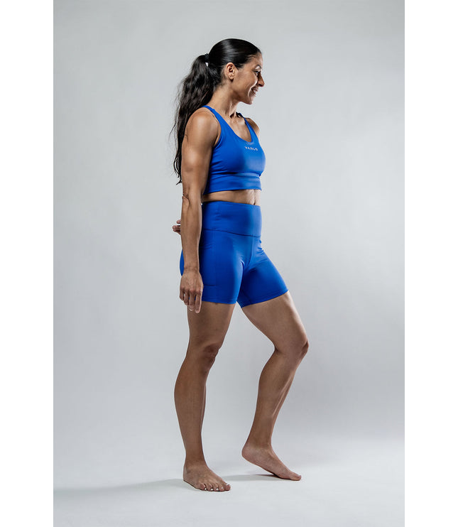 Women's SOHO Fitness Shorts 5" (Neo Blue)