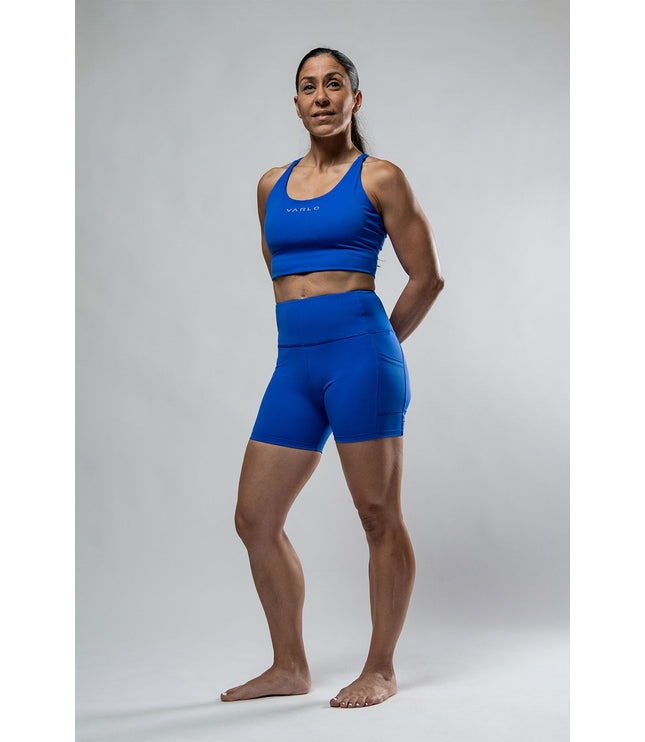Women's SOHO Fitness Shorts 5" (Neo Blue)