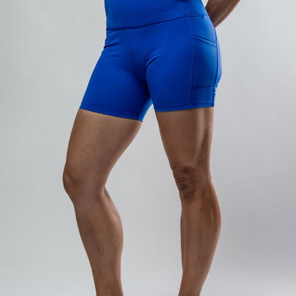 Women's SOHO Fitness Shorts 5" (Neo Blue)