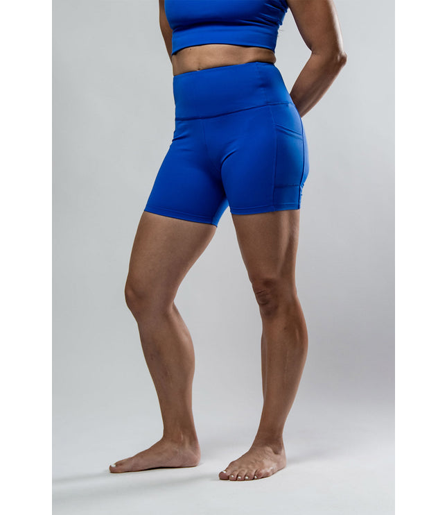 Women's SOHO Fitness Shorts 5" (Neo Blue)